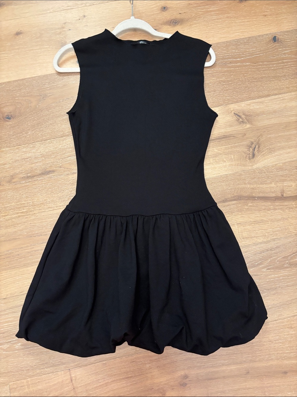 AQUA Ponte Mock Neck Bubble Mini Dress - Exclusive